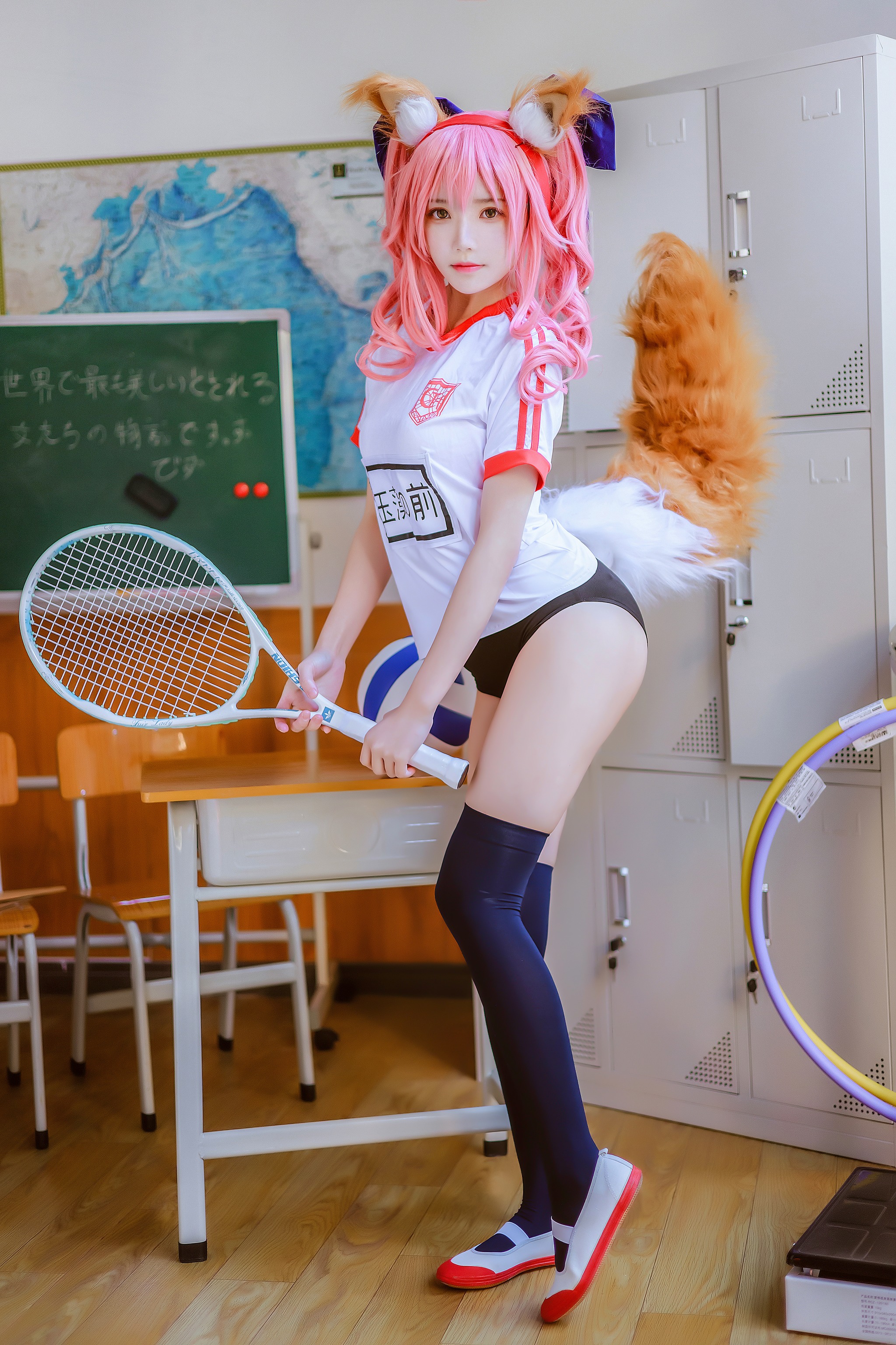 桜桃喵 – NO.105 玉藻前体操服 [31P]-XikXak